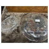 Crystal Clear Studios "Christmas Joy" platter is