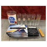 Pabst Blue Ribbon Pub Glass and Barware
