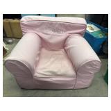 Pink Personalized Pottery Barn Kids Arm Chair, Can