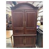 Tall Traditional Solid Armoire Furniture Piece