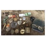 Vintage items. Trucks, war items and more.