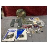 Collection of Military U.S. Army insignia,