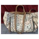 Jessica Simpson animal print tote.