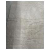 khaki Canopy brand king-size quilt structured