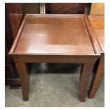 Solid Square Side or Coffee Table