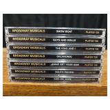 7 CD Discs Broadway Musicals