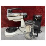 Vintage Sunbeam 12-speed stand mixer and more.