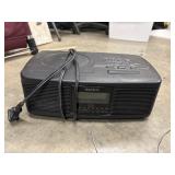 Black Sony ICF-CD810 Dream Machine.