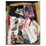 Large bundle of New Kids On The Block merchandise.