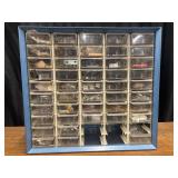 Blue Nut & Bolt Organizer Tools