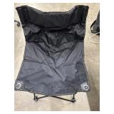 Oversized folding moon saucer camping chair