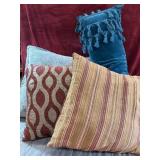 Bundle of pillows.