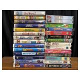 27 VHS Tapes of Disney Movies like Casper, and