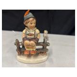 Goebel Hummel figurine is titled "Wayside