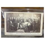 Original 1866 albumen photograph titled