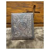 19th-century cased photograph. Molded