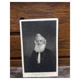 Antique carte-de-visite photograph features a