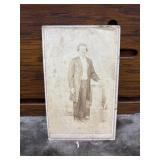 Sepia-toned Cabinet Card photograph from the late