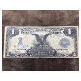 1899 $1 "Black Eagle" Silver Certificate,  a