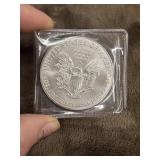 1 troy ounce of .999 fine silver. Heraldic Eagle"