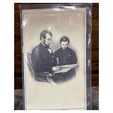 Reproduction of 1864 "Lincoln At Home" Photo