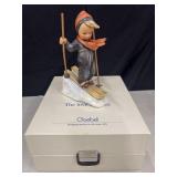 Goebel Hummel porcelain figurine titled "Skier,"
