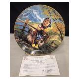Danbury Mint M.J. Hummel "Feeding Time" collector