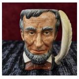 Shafford Japan Abraham Lincoln Mug with Feather