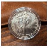 1988 Uncirculated Proof American Silver Eagle