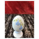 Vintage Fenton Art Glass "baby blue" satin glass