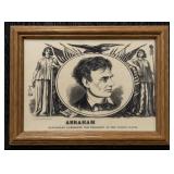 Repro 1860 Abraham Lincoln Campaign Poster, Small