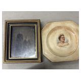 A vintage 1870s tintype photograph