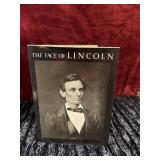 Hardcover copy of "The Face of Lincoln" edited by
