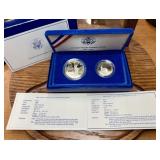 1986 U.S. Liberty Commemorative Two-Coin Proof Set