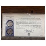 1999 United States Mint New Jersey Statehood