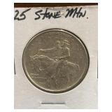 1925 Stone Mountain Memorial Silver Commemorative