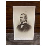 Portrait photograph of Andrew Johnson, the 17th