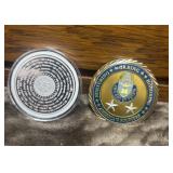 A privately minted 1789-2009 "44 Presidents of