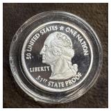 "51st State" novelty issue coin from the National