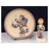 1973 M.J. Hummel "Globe Trotter"  Annual Plate,