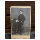 RARE carte de visite photograph of Thomas "Tad"