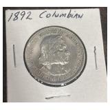 1892 Columbian Exposition Half Dollar 90% Silver