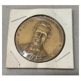 Lincoln Memorial University bronze medallion.