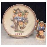1977 Goebel Hummel "Apple Tree Boy" plate
