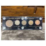 United States Cent Type Set is housed in a