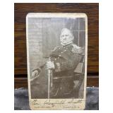 Vintage carte de visite photograph from the 1860s