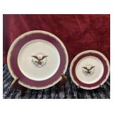 2pc. Abraham Lincoln White House Collector Plates
