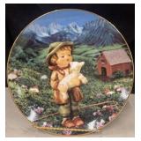 1991 Danbury Mint M.J. Hummel "Lost Sheep"