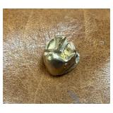 Scrap Yellow Gold Dental Crown/Filling Segment.