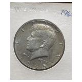 1965 Kennedy half dollar, the first year these